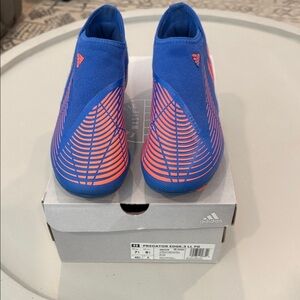 Adidas Predator Edge Sneakers - Blue and Pink Unisex Men’s 7.5 or Women’s 8.5